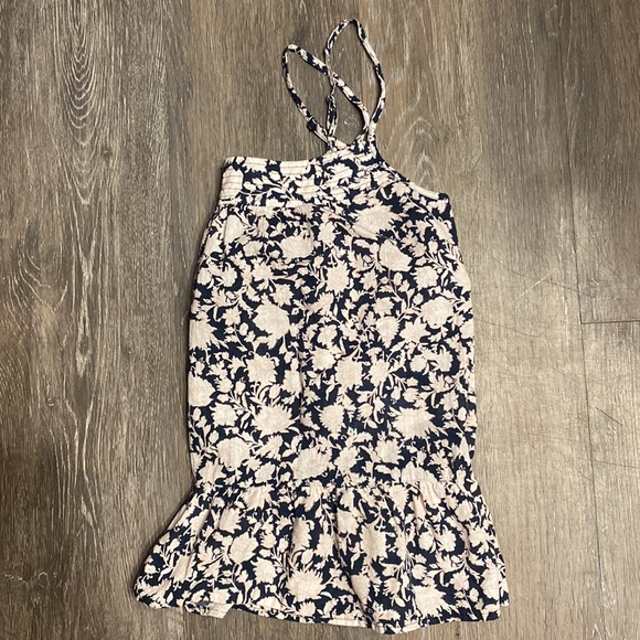 J. Crew Black Floral Sleeveless Blouse Size XXS - Picture 6 of 6